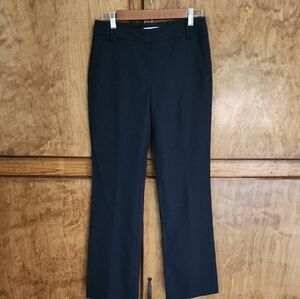 Size 0-Average-New York And Company Black And White Polka Dot  Dress Pants